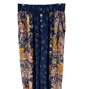 Anthropologie Odette Printed Harem Pants